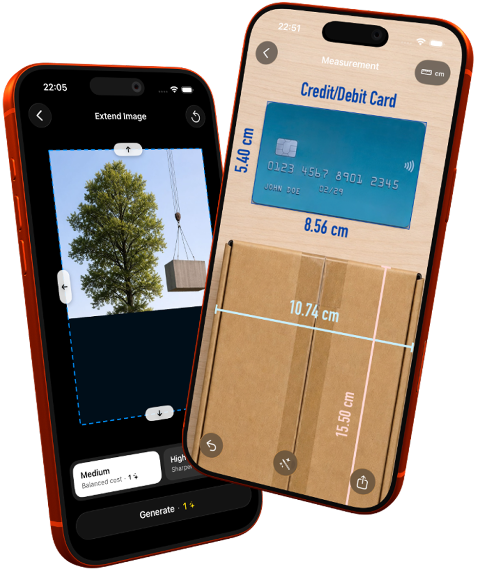RefScale measuring objects from photos